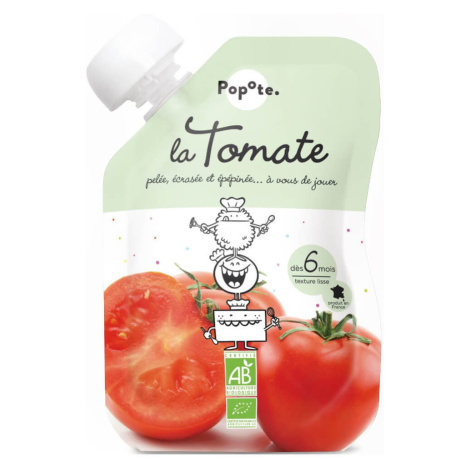 POPOTE Kapsička bio paradajka 120 g, 6+