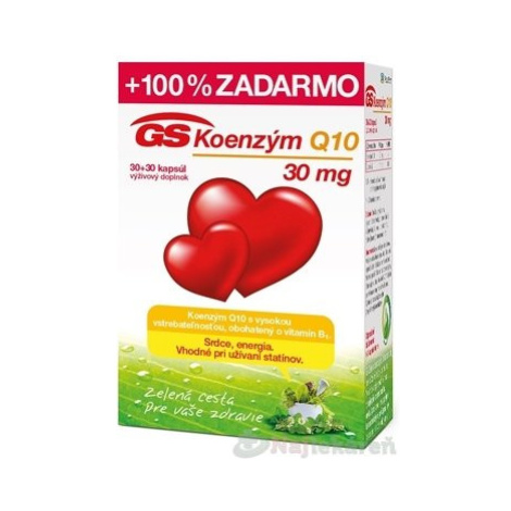 GS Koenzým Q10 30 mg NOVÝ