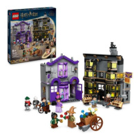 LEGO® Harry Potter™ 76439 Ollivanderov obchod a Obchod madam Malkinovej