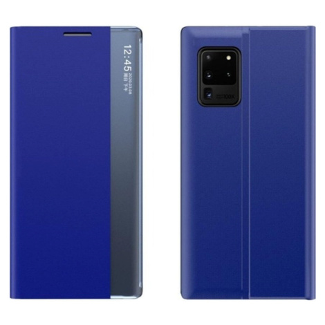 Xiaomi Redmi Note 9 5G, puzdro s bočným otváraním, stojan s indikátorom hovoru v tenkom prúžku, 