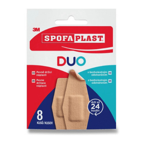 3M SPOFAPLAST č.612 duo náplasti mix 2 veľkosti 8 ks