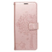 Diárové puzdro na Samsung Galaxy A32 5G Forcell MEZZO tree ružovo zlaté