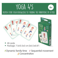 Pohybová hra karty Jogové pozície pre deti Yogi Fun