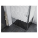 MEXEN/S - APIA sprchovací kút 105x70, dekor - pruhy, chróm 840-105-070-01-20