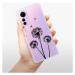 Odolné silikónové puzdro iSaprio - Three Dandelions - black - Xiaomi 12 Lite