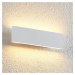 Nástenné svietidlo Lindby Ignazia LED, 28 cm, biele