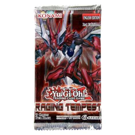 Konami Yu-Gi-Oh Raging Tempest Booster