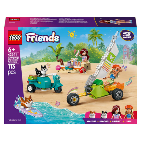 LEGO LEGO® Friends Dobrodružství se surfujícími psy a skútrem 42641