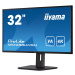 iiyama ProLite/XB3288UHSU-B5/31,5"/VA/4K UHD/60Hz/3ms/Black/3R