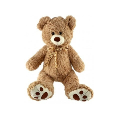 Medveď s mašľou plyš 72cm svetlo hnedý Teddies