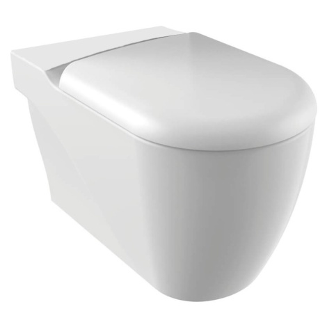 SAPHO - GRANDE WC misa pre kombi, spodný/zadný odpad, 42x73cm, biela GR360.11CB00E.0000