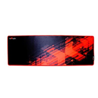 Podložka pod myš, P2-XL, herná, černo-červená, 78 x 27 x 0.4 cm, Red Fighter