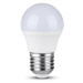 Žiarovka LED PRO E27 4,5W, 6400K, 470lm, G45 VT-245 (V-TAC)