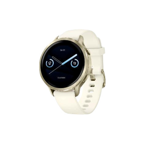 GARMIN Venu 4 so zlatým silikónovým remienkom 41 mm