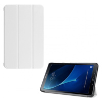 Samsung Galaxy Tab A 10.1 (2016) SM-T580 / T585, puzdro s priečinkom, Trifold, biele