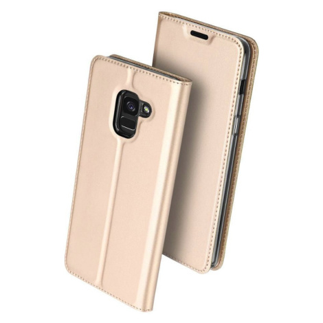 Samsung Galaxy A73 5G SM-A736B, bočné puzdro, stojan, Dux Ducis, zlatá farba