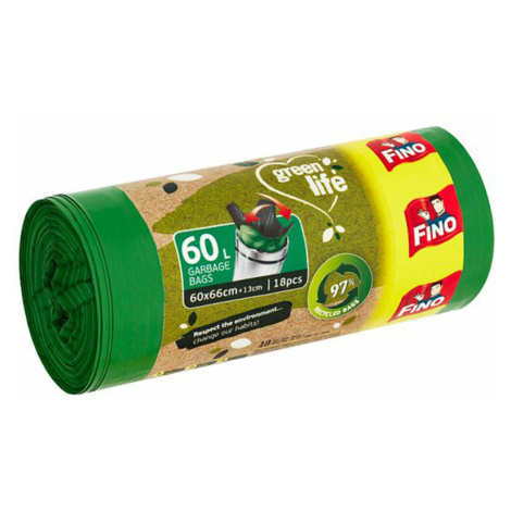 FINO Green Life Easypack Vrecia na odpad 60 l 18 ks