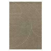 Khaki vlnený koberec 120x170 cm Hague – Asiatic Carpets