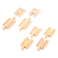 Bigjigs Rail Spojky koľají 7 cm 8 ks