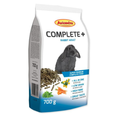 Krmivo Avicentra COMPLETE+ králik adult 700g