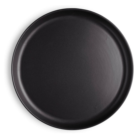 Čierny kameninový tanier Eva Solo Nordic, 25 cm