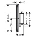 Hansgrohe ShowerSelect Comfort S, termostat pod omietku pre 2 spotrebiče, kartáčovaný čierny chr