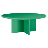 Zelený okrúhly konferenčný stolík ø 80 cm Pausa – Really Nice Things