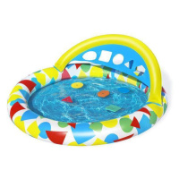 Bazénik Bestway® 52378, Splash & Learn, detský, nafukovací, s vkladaním tvarov,1,20x1,17x0,46 m