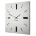 Nástenné hodiny Brilliant Flexistyle z118-2, 30cm biela
