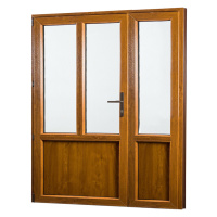 Vedľajšie vchodové dvere dvojkrídlové, ľavé, PREMIUM - SKLADOVÉ-OKNÁ.sk - 1580 x 2080