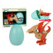 mamido Dinosaurie pterodaktyl Set s vajcom DIY skrutkovač červená