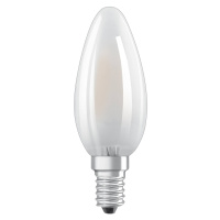 OSRAM sviečková LED E14 4,8W Classic B 827 dim