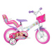 DINO Bikes - Detský bicykel 12" 612GL02BA - Barbie 2024