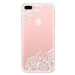 Odolné silikónové puzdro iSaprio - White Lace 02 - iPhone 7 Plus