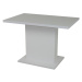 Sconto Jedálenský stôl SHIDA 1 biela, šírka 90 cm