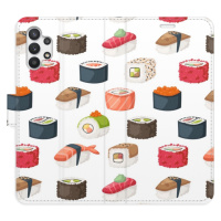 Flipové puzdro iSaprio - Sushi Pattern 02 - Samsung Galaxy A32