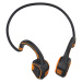 EVOLVEO BoneSwim MP3 16GB, bezdrôtové slúchadlá na lícne kosti, oranžová