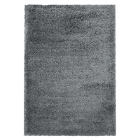 Kusový koberec Fluffy Shaggy 3500 light grey - 240x340 cm Ayyildiz koberce