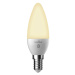 LED sviečka Smart SMD E14 7,5W 2 700K 806lm
