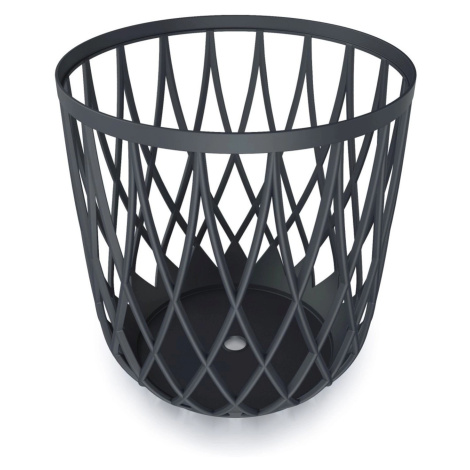 Prosperplast Plastový univerzálny kôš Uniqubo antracit, pr. 44,7 cm, objem 55 l