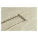 GELCO - MANUS PIASTRA podlahový žľab z nerezové oceli s roštom na dlaždice, L-1050, DN50 GMP86