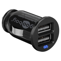 goobay napájací 12V autoadaptér na 2x USB 2,1A čierny