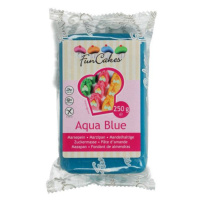Vynikajúci marcipán Aqua Blue 250 g - FunCakes