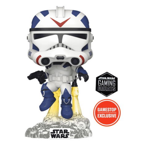 Funko POP! Star Wars: Jet Trooper Gamestop Gaming Greats Exclusive Special Edition