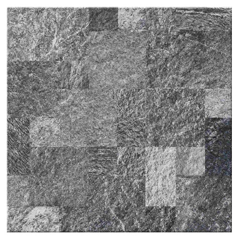Gresová dlažba G409 grey mix granit 42/42 CERSANIT