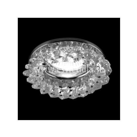 Svietidlo DOWNLIGHT GU10/50W chróm / crystal EMITHOR (Luxera)