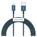 Nabíjací a dátový kábel USB, Lightning, 200 cm, 2400 mA, s ochranou proti zlomeniu, rýchle nabíj