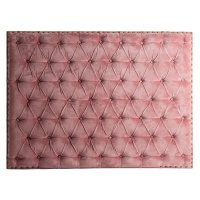 Estila Štýlové chesterfield čelo postele Alvaro v ružovej farbe 160cm