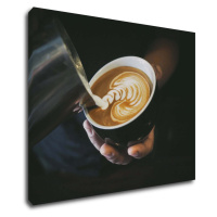Impresi Obraz Káva capuccino - 90 x 70 cm