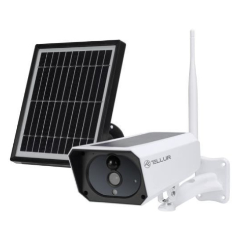 Tellur WiFi Smart solární kamera 1080P, IP65, PIR, outdoor, bílá